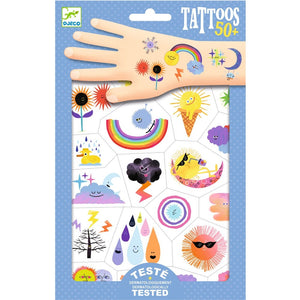 DJECO tattoo's Weather emojis