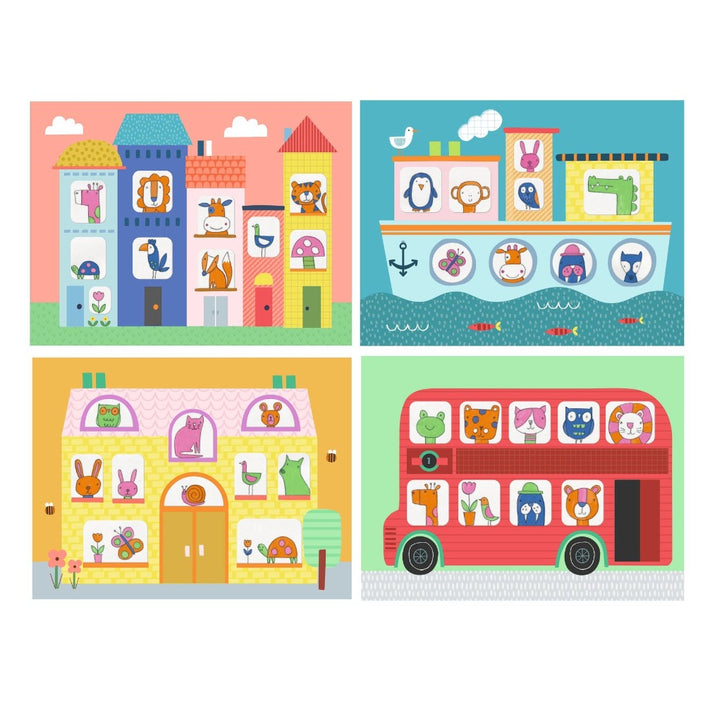 DJECO tekenset overtrekken 5 jr+