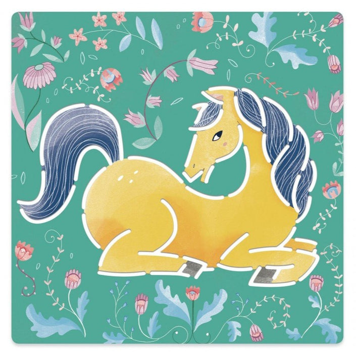 DJECO tekensjablonen paarden 4 jr+