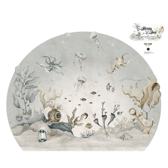 Dekornik muursticker Stories from the sea