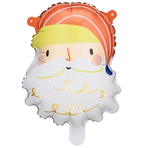 Folie ballon kerstman 26 cm