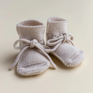 HVID slofjes off white 9-15 mnd