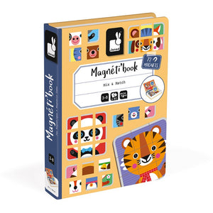 JANOD magneetboek mix en match 3jr+