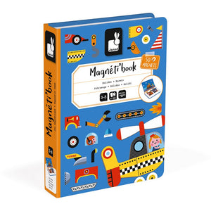 JANOD magneetboek voertuigen 3jr+