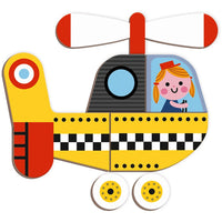 JANOD magneetboek voertuigen 3jr+