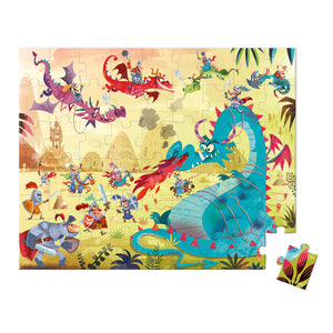 JANOD puzzel Draken 5jr+ / 54 stks