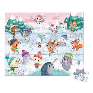 JANOD puzzel Sneeuwfeest 4jr+ / 36 stks