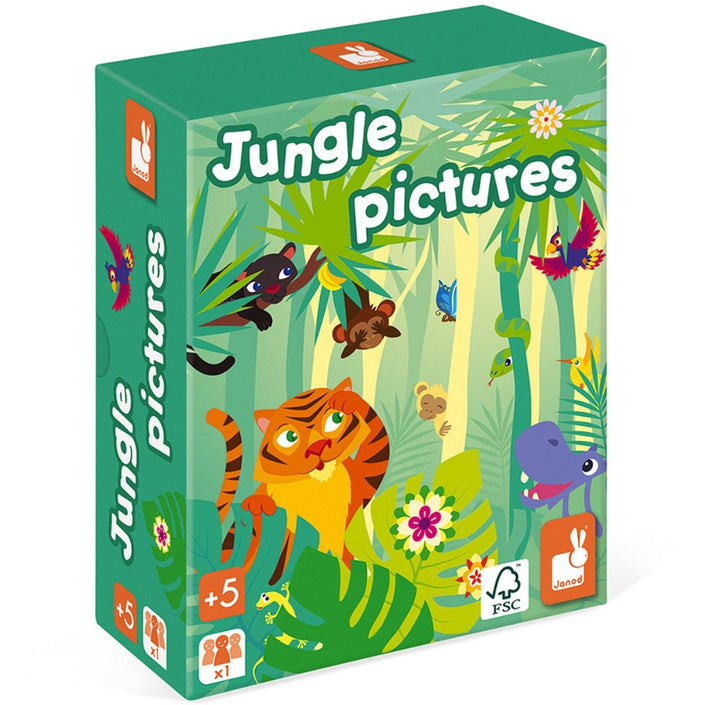 JANOD spel Jungle pictures 5 jr+