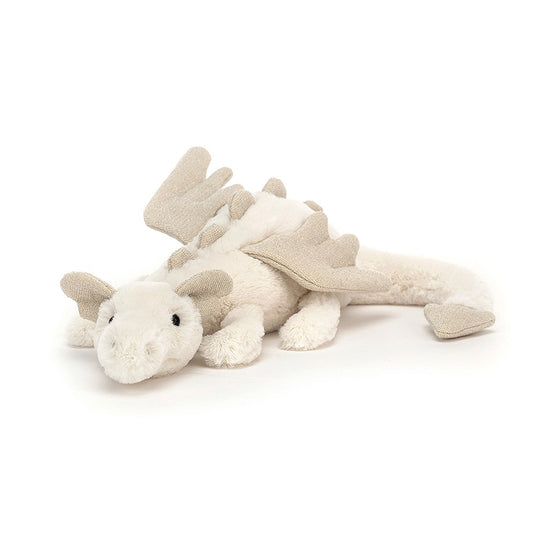 Jellycat knuffel Snow Dragon little