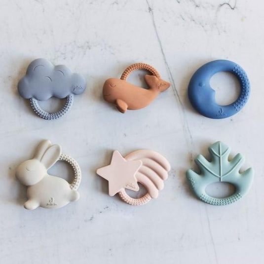 Jollein bijtring moon jeans blue