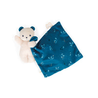 Kaloo knuffeldoekje beer Carre Douceur blauw 0 jr+