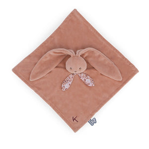 Kaloo knuffeldoekje konijn terracotta 0 jr+