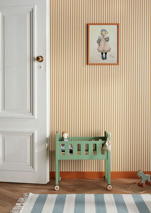 Kids Concept poppenbed Carl groen 3 jr+