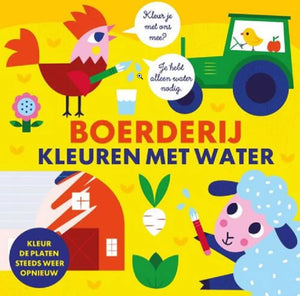 Kleuren met water Boerderij 3 jr+