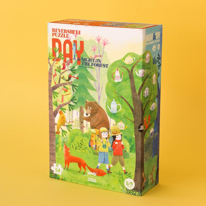 LONDJI puzzel night & day 5jr+ / 50 stks