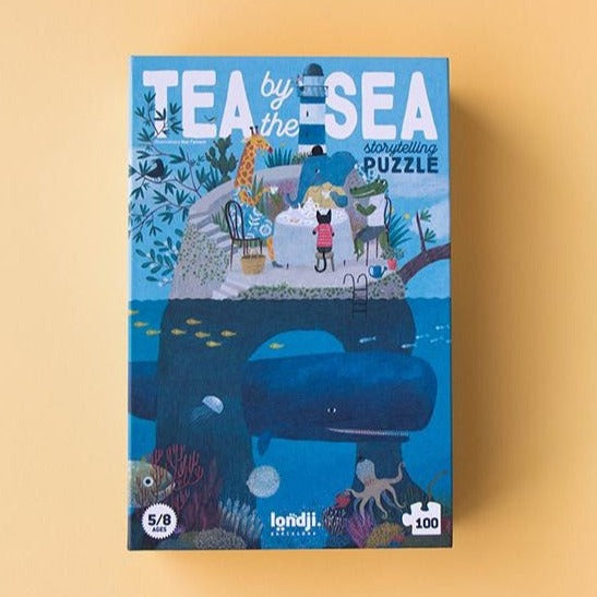 LONDJI puzzel tea by the sea 5jr+ / 100 stks