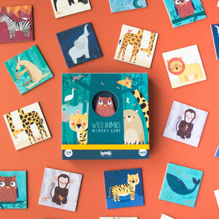 LONDJI wild animals memo 3 jr+