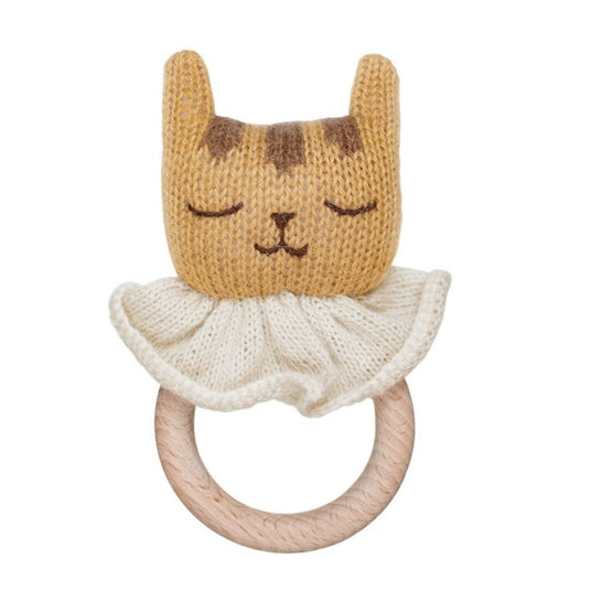 Main Sauvage bijtring + rammelaar tiger