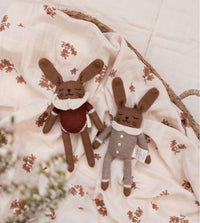 Main Sauvage knuffel bunny oat jumpsuit