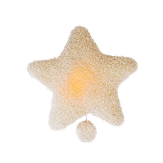 Mrs Ertha muziekdoosje met licht Star