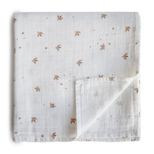 Mushie hydrofiele doek sparrow 120 x 120