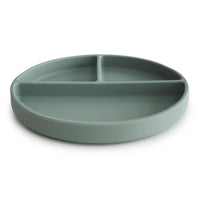Mushie siliconen bord cambridge blue