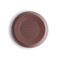 Mushie siliconen kom cloudy mauve