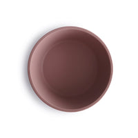 Mushie siliconen kom cloudy mauve