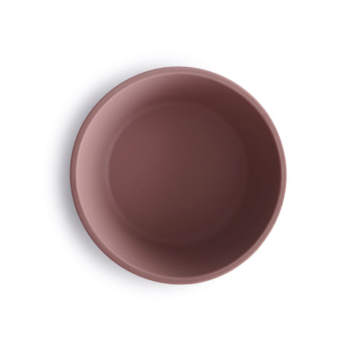 Mushie siliconen kom cloudy mauve