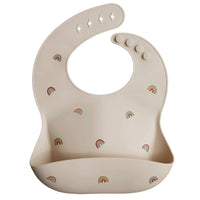 Mushie silicone slab Rainbow a