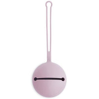 Mushie speenhouder lila