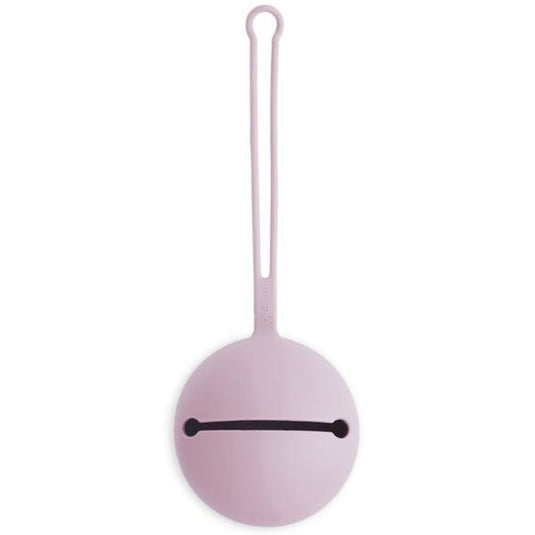 Mushie speenhouder lila