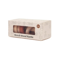 Petit Monkey houten rammelaar backed clay 0 jr+