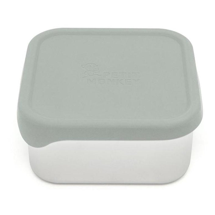 Petit Monkey lunchbox RVS Lucy sage 12x12