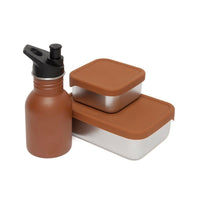 Petit Monkey lunchbox RVS Mae baked clay 10 x 10