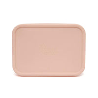 Petit Monkey lunchbox RVS Riley dawn rose 17x13