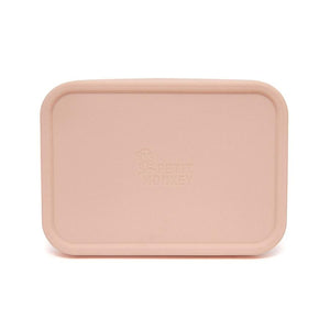 Petit Monkey lunchbox RVS Riley dawn rose 17x13