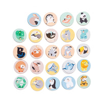 Petit Monkey memo spel World animals 48 stks / 3jr+