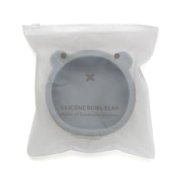 Petit Monkey siliconen bakje bear pewter green