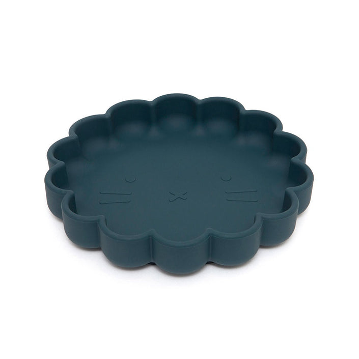 Petit Monkey siliconen bord lion balsam blue