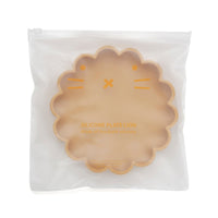 Petit Monkey siliconen bord lion ochre