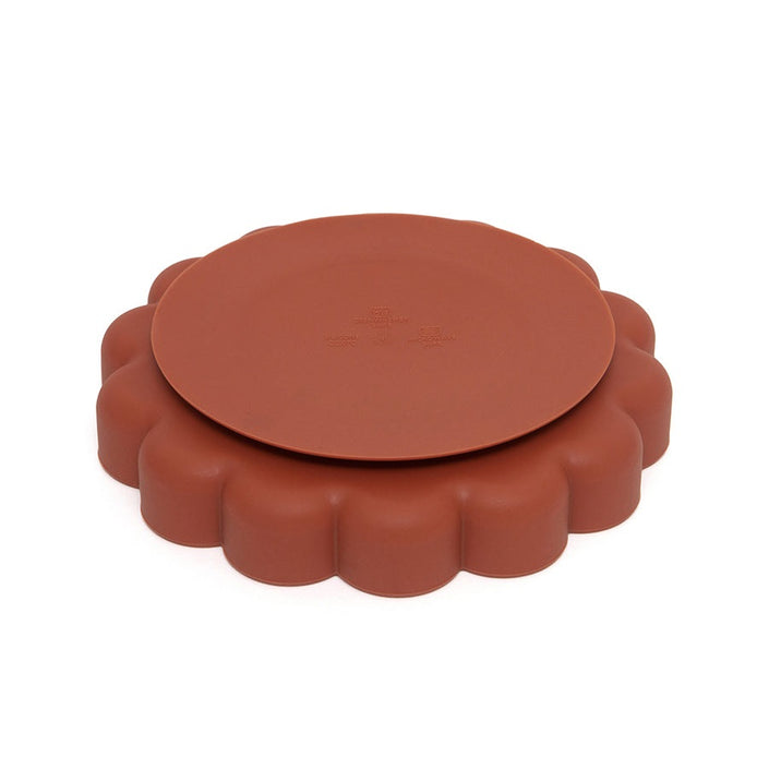 Petit Monkey siliconen bord lion baked clay