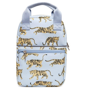Petit Monkey kinderrugzak tijger grijs S