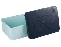 BLAFRE lunchbox S traktor blauw navy
