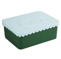 BLAFRE lunchbox S traktor donkergroen blauw