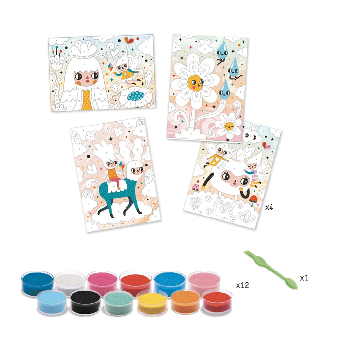 DJECO glitter zand deliciously cute 4 jr+