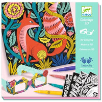 DJECO 3D kleuren fantasiebos 7 jr+