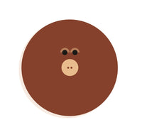 DJECO houten letter designed animal O