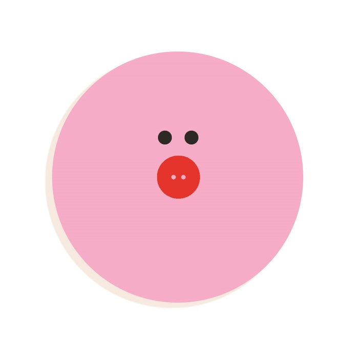 DJECO houten letter designed animal O
