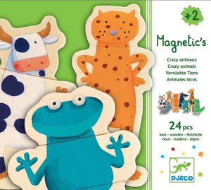 DJECO magneten gekke dieren 2 jr+
